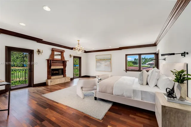 a workspace with furniture window and wooden floor