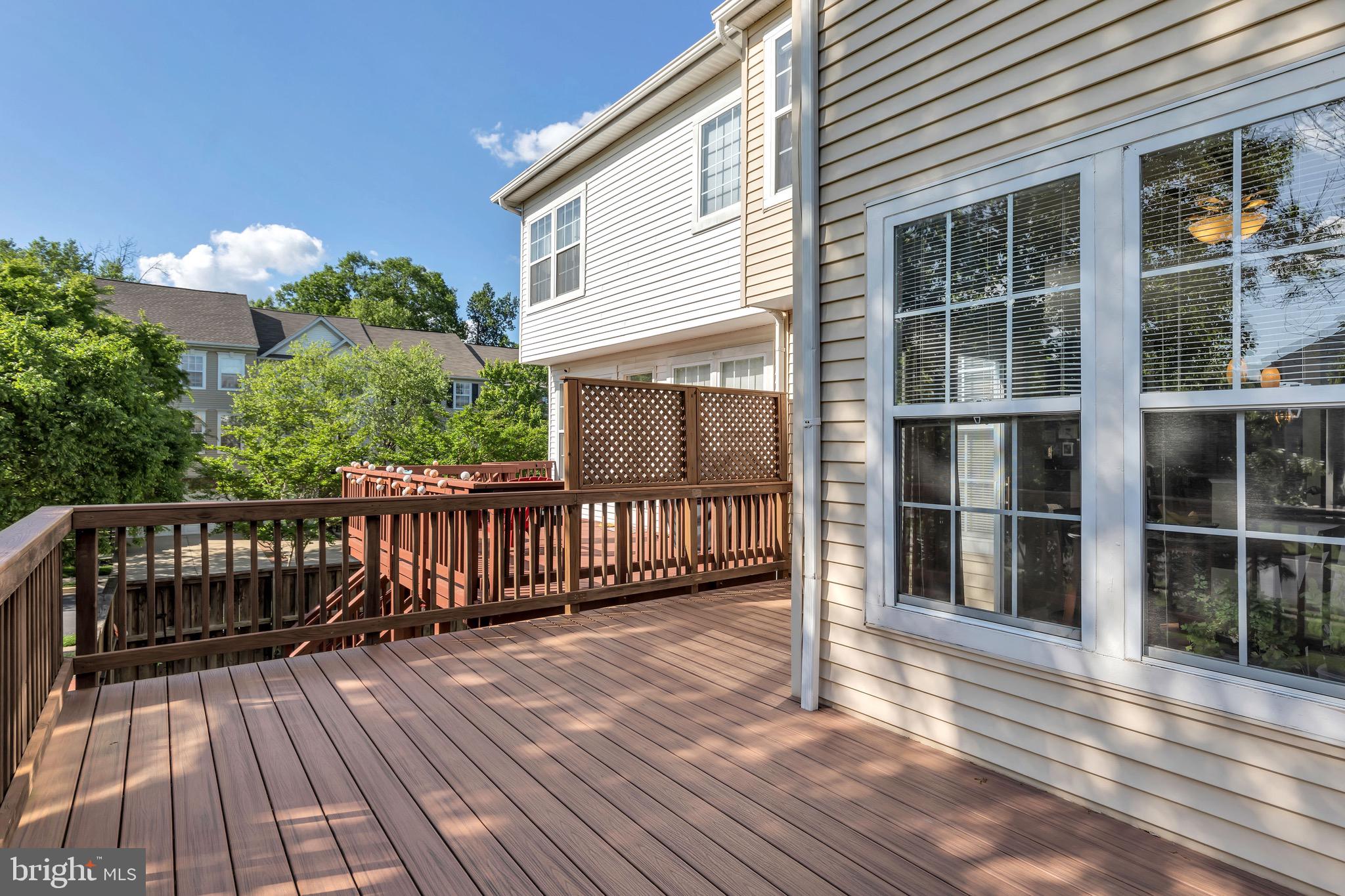 43173 Riders Square Ashburn, VA 20148 - Photo 32 of 35 Wrap around deck with space for grill and table