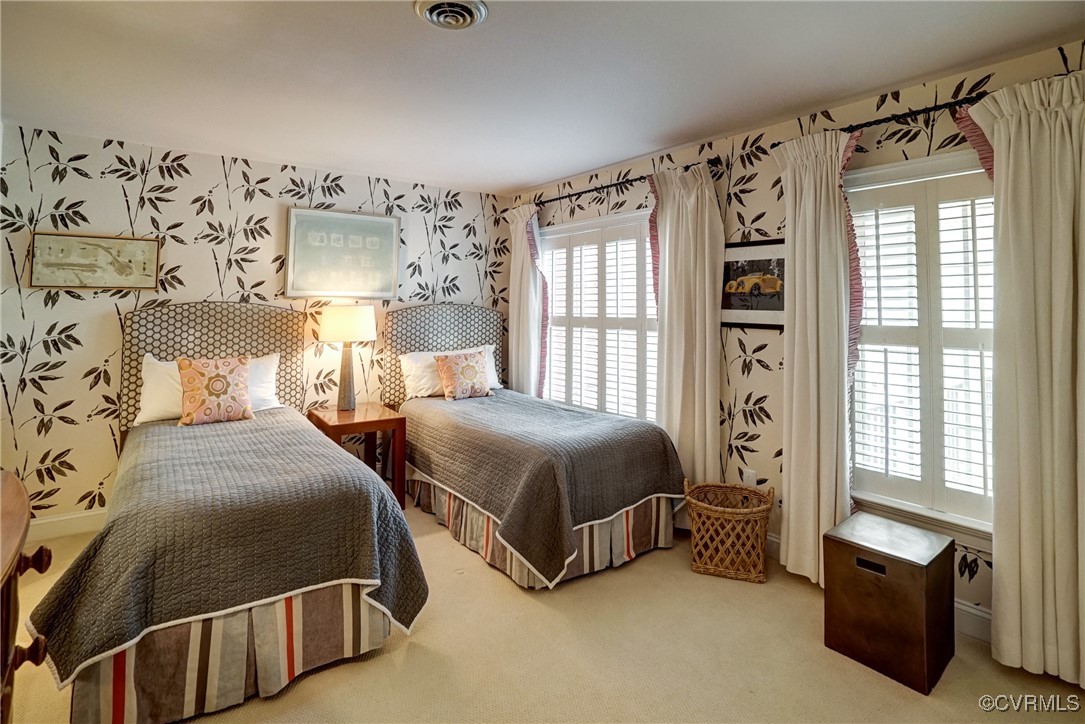 709 Chiswick Park Road Henrico, VA 23229 - Photo 35 of 47 Carpeted bedroom featuring wallpapered walls