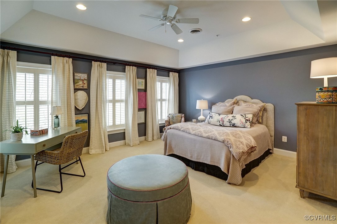 709 Chiswick Park Road Henrico, VA 23229 - Photo 37 of 47 Bedroom with light colored carpet, multiple window