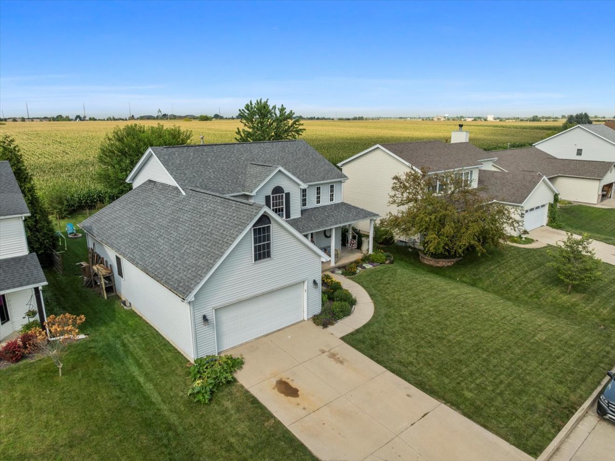 1318 Shannon Road Normal, IL 61761 - Photo 34 of 40 an aerial view of a house