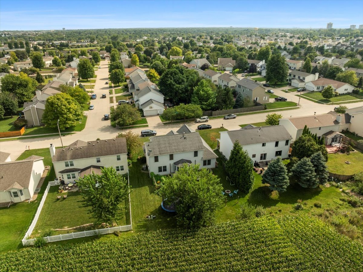 1318 Shannon Road Normal, IL 61761 - Photo 38 of 40 an aerial view of residential houses with outdoor space