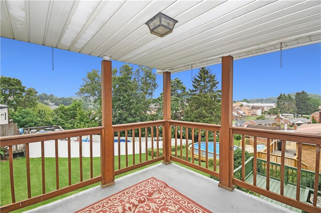 371 Chess Street Bridgeville, PA 15017 - Photo 3 of 14 Covered rear deck.
