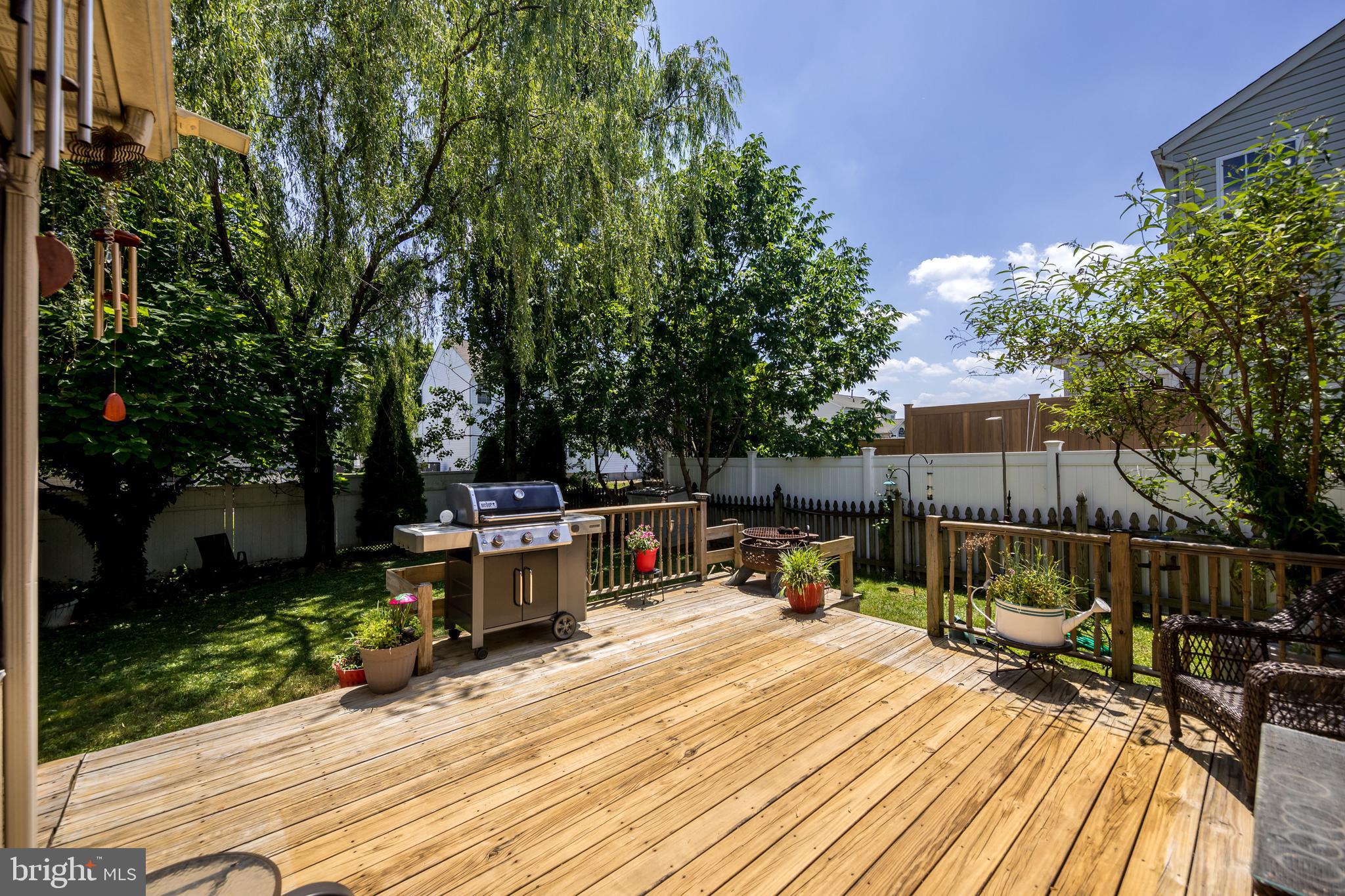 307 Powdersby Road Joppa, MD 21085 - Photo 38 of 45 Spacious rear deck overlooking backyard