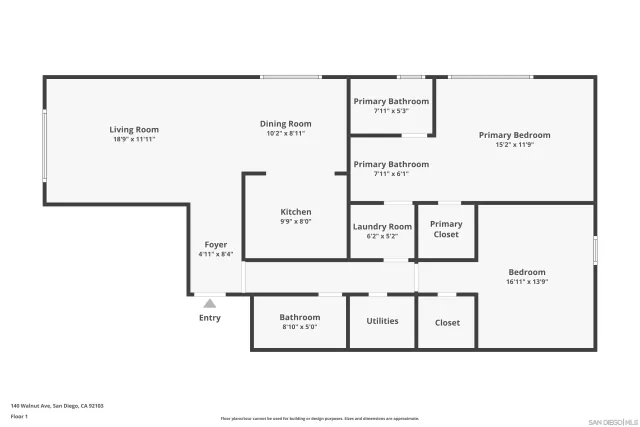 $755,000 | 140 Walnut Avenue, Unit 2A, San Diego, CA 92103