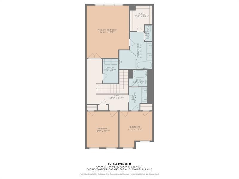 20006 Windalier Way Roswell, GA 30076 - Photo 55 of 58 a picture of floor plan