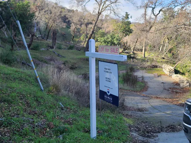 a backyard of a house with lots of green space and fountain