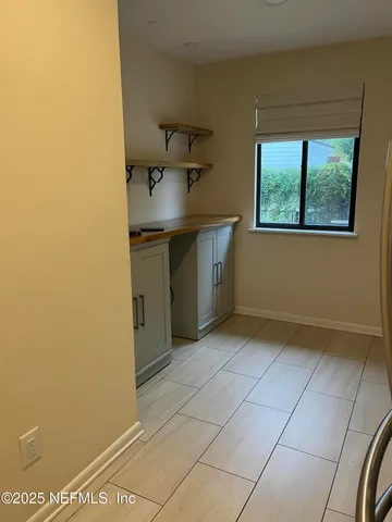 a room with a sink