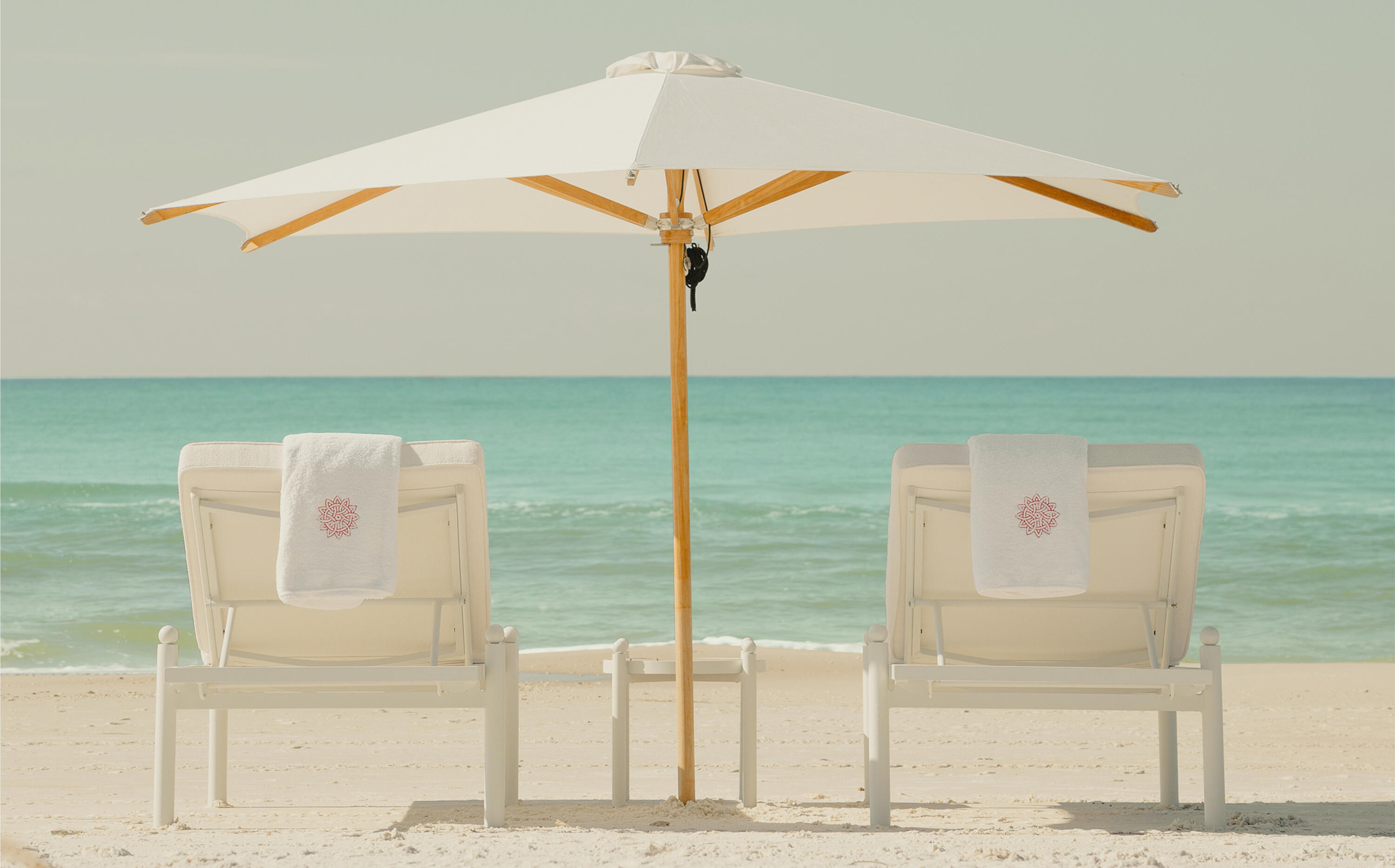 a lamp on the wall in the house