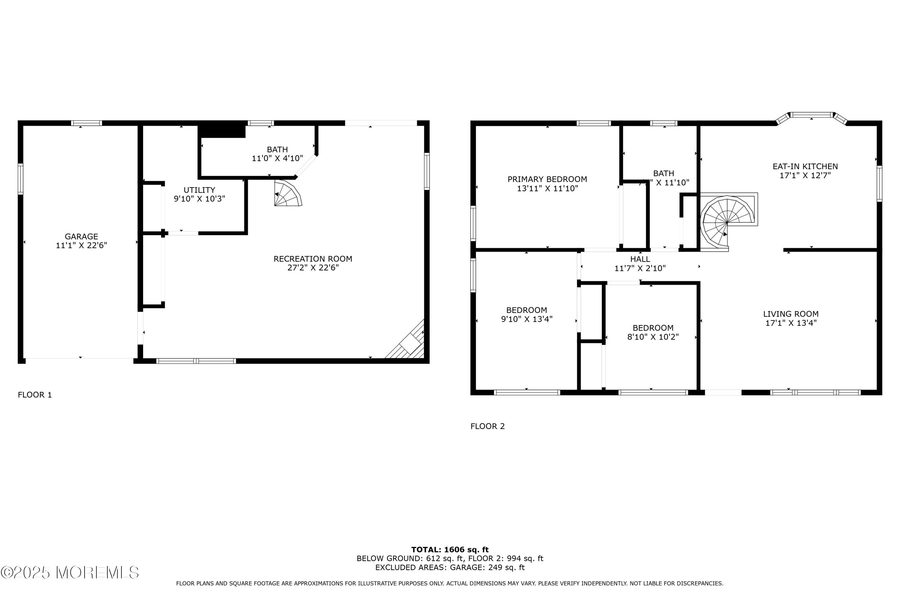 2118 Kenneth Road Point Pleasant, NJ 08742 - Photo 39 of 39 Floor Plan 1,848 sqft