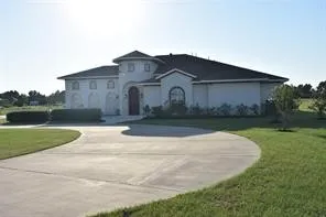 a house view with a outdoor space