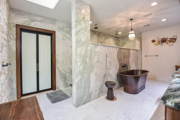 a bathroom with a toilet