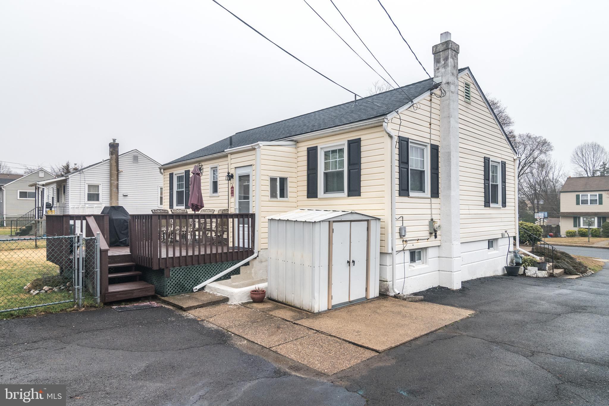1902 Carton Road Hatboro, PA 19040 - Photo 38 of 45 Shed and deck