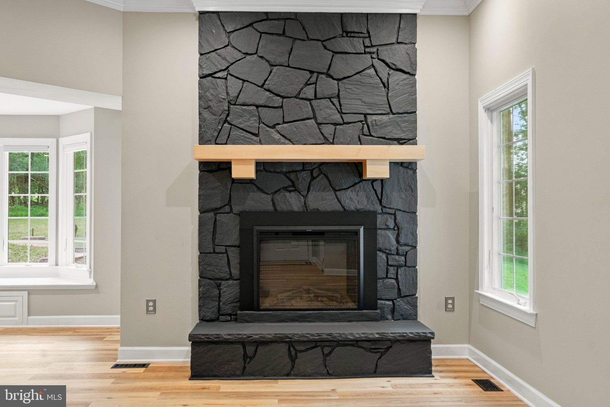 41433 Red Hill Road Leesburg, VA 20175 - Photo 18 of 45 Floor to Ceiling Fireplace Great for Cozy Evenings