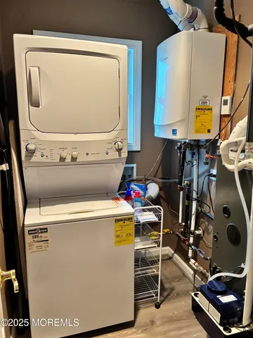 a room with storage and utility