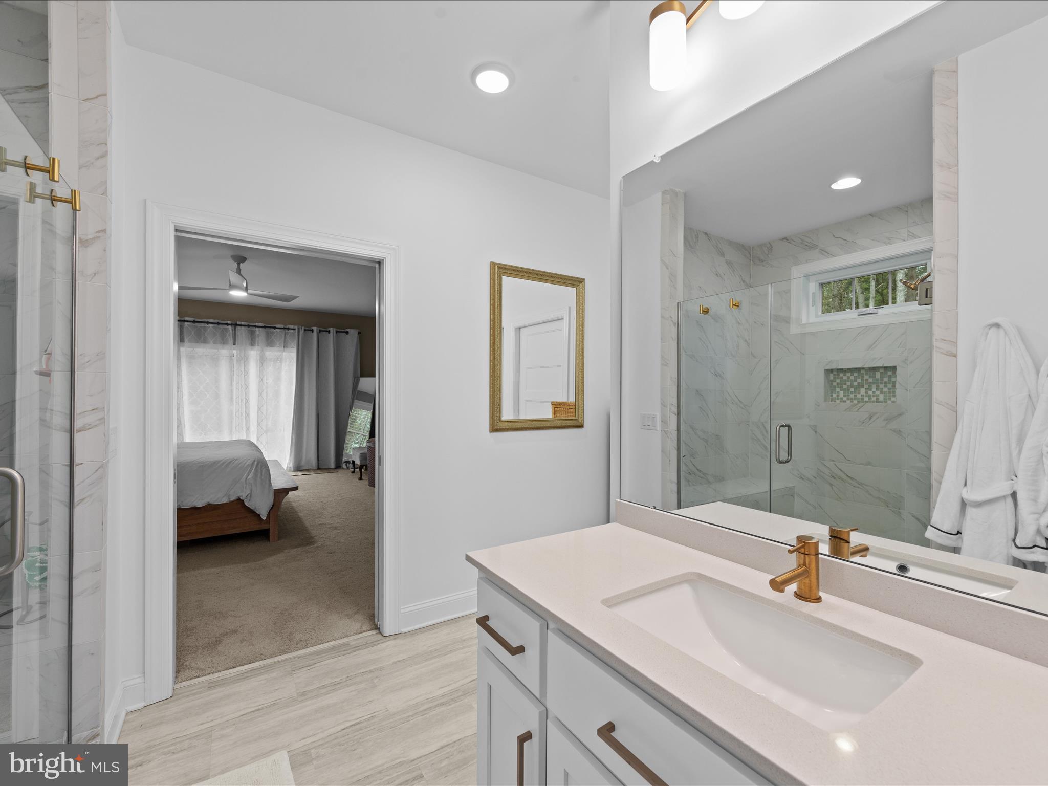 20005 Devine Way Milton, DE 19968 - Photo 30 of 82 a en suite bathroom with a sink and mirror