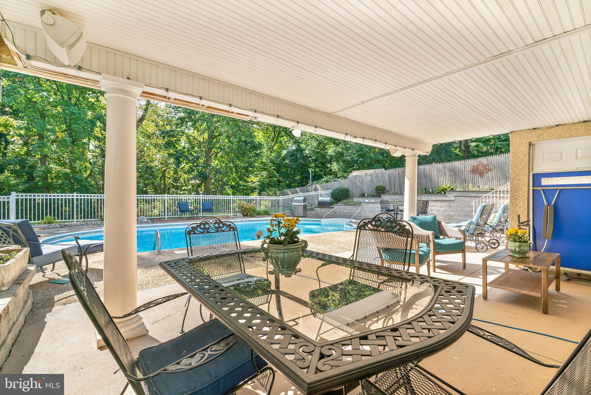 734 Pine Ridge Road Media, PA 19063 - Photo 86 of 99 Back Patio - pool level