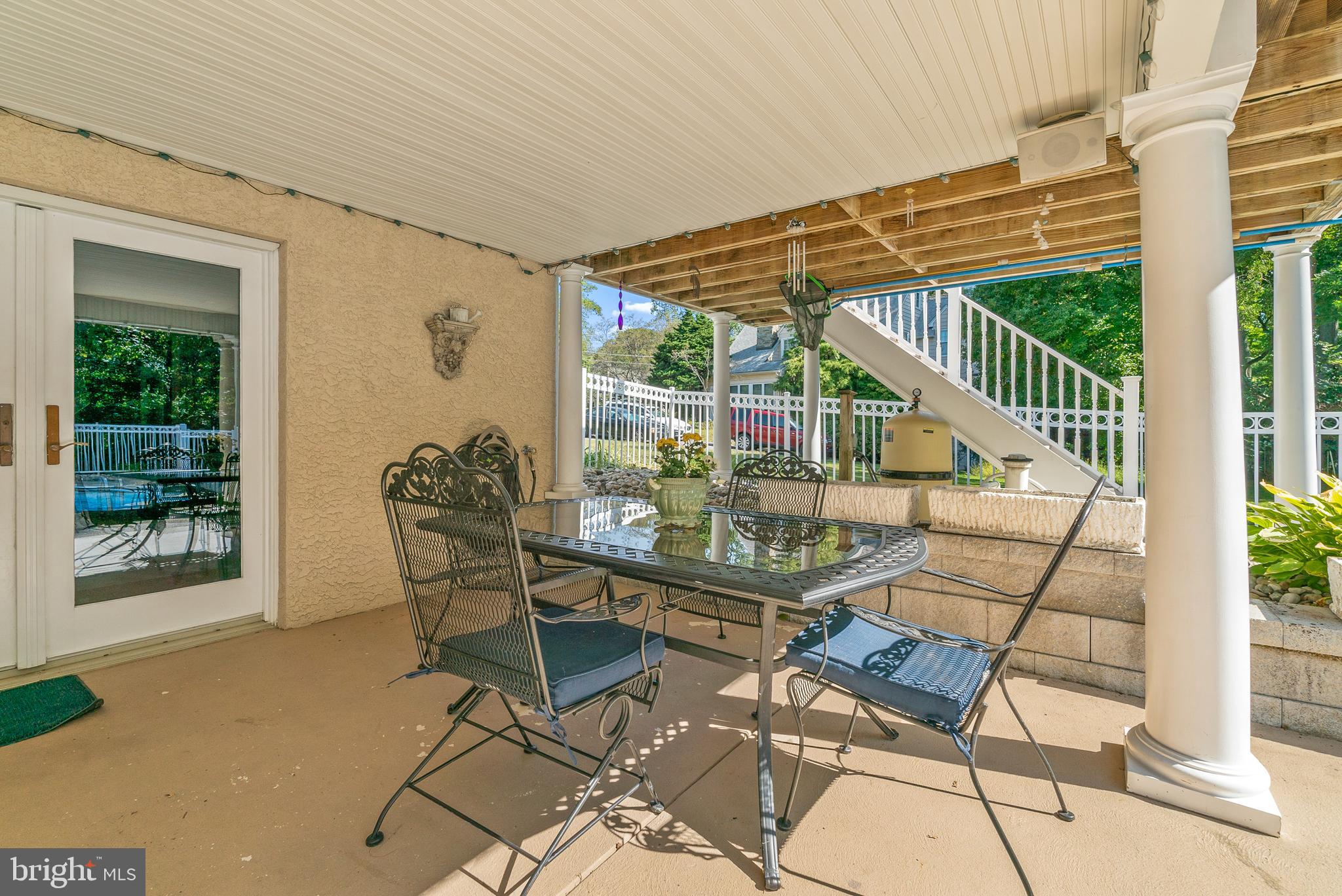734 Pine Ridge Road Media, PA 19063 - Photo 87 of 99 Back Patio - pool level