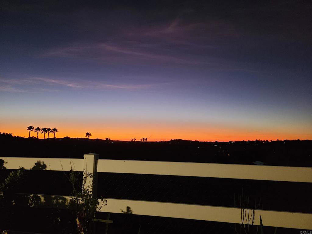 30606 Falling Star Circle Valley Center, CA 92082 - Photo 60 of 70 a view of balcony with sunset view