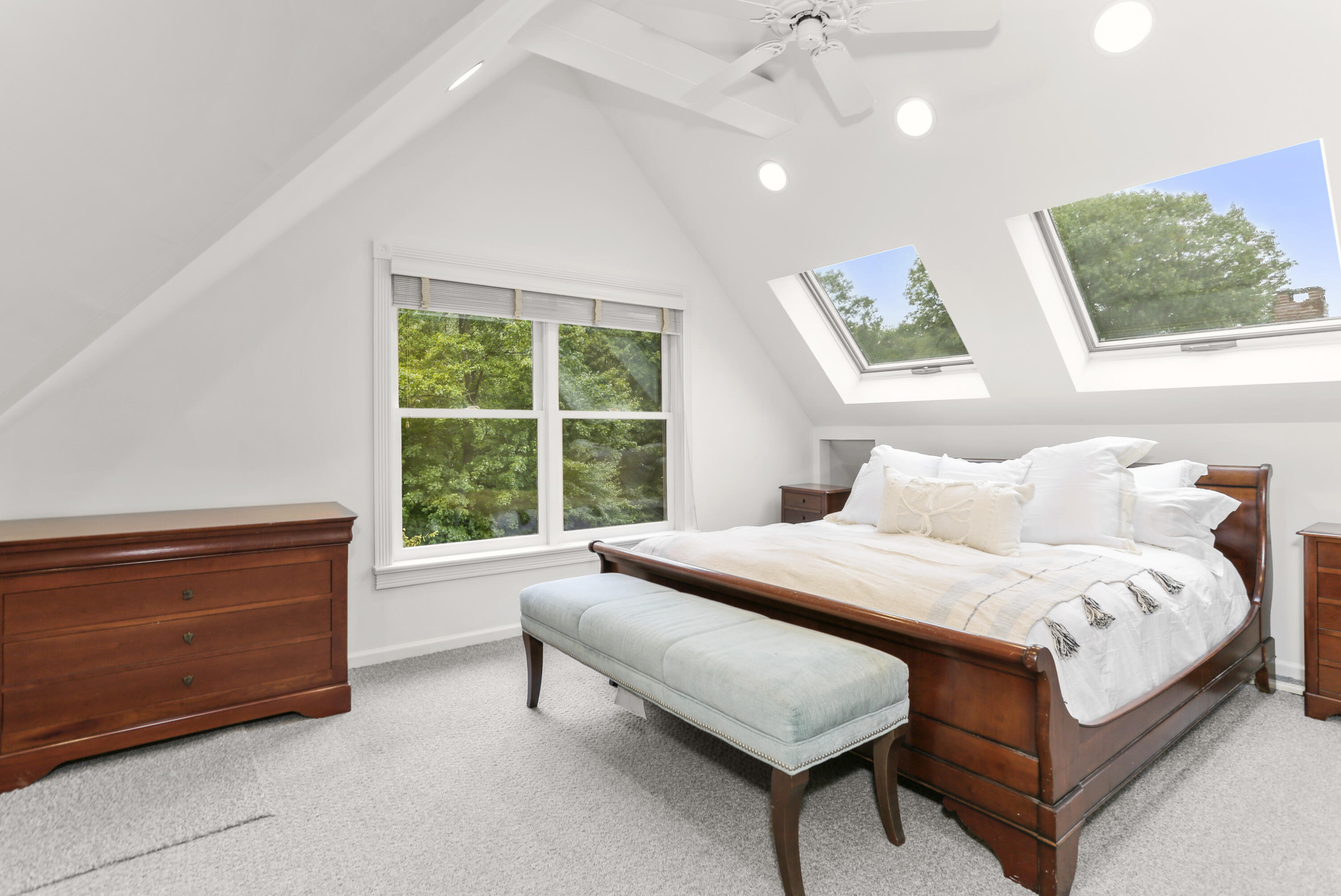 6 Park Lane Darien, CT 06820 - Photo 24 of 34 a bedroom with a bed and a window