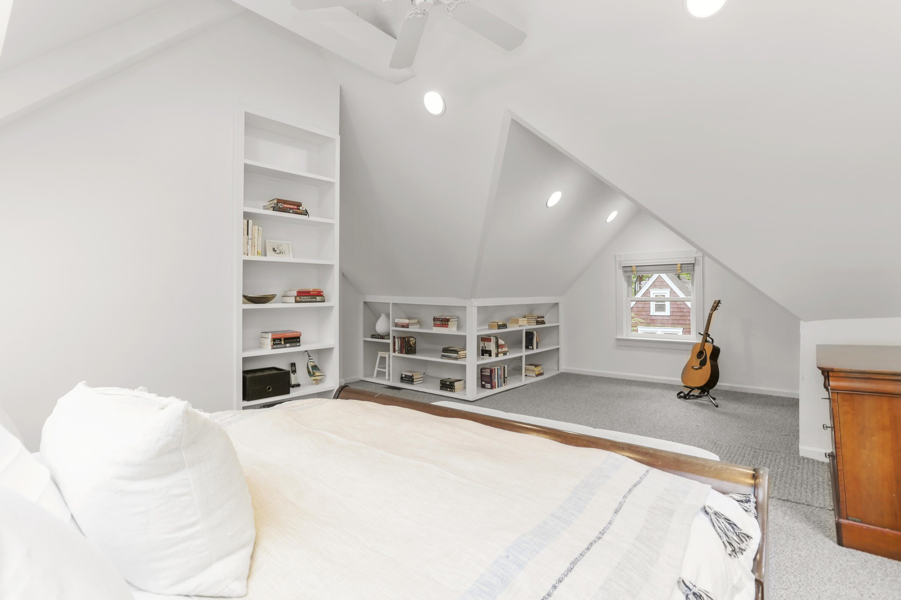 6 Park Lane Darien, CT 06820 - Photo 25 of 34 a bedroom with a bed and dresser