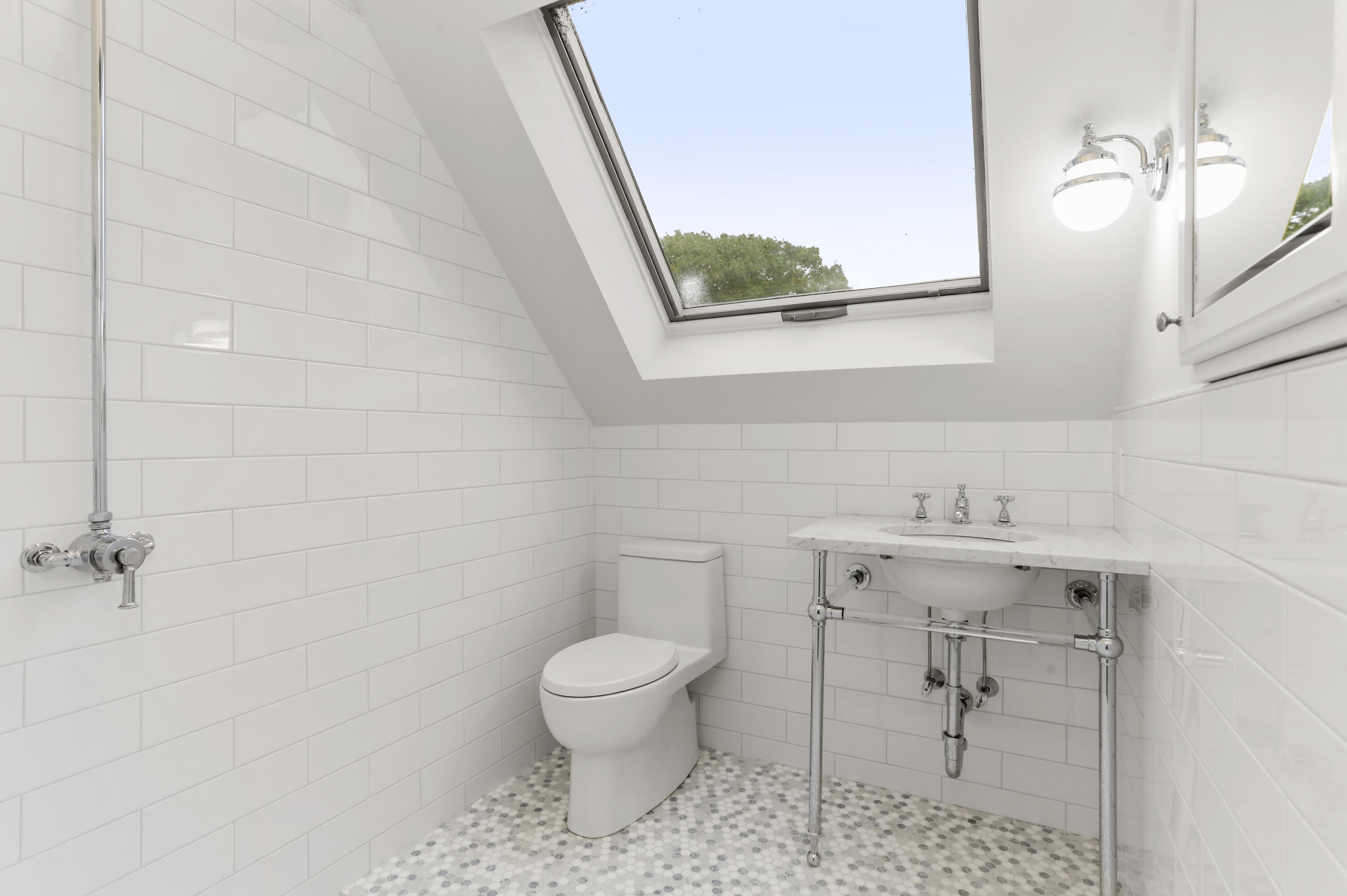 6 Park Lane Darien, CT 06820 - Photo 26 of 34 a bathroom with a toilet sink and mirror