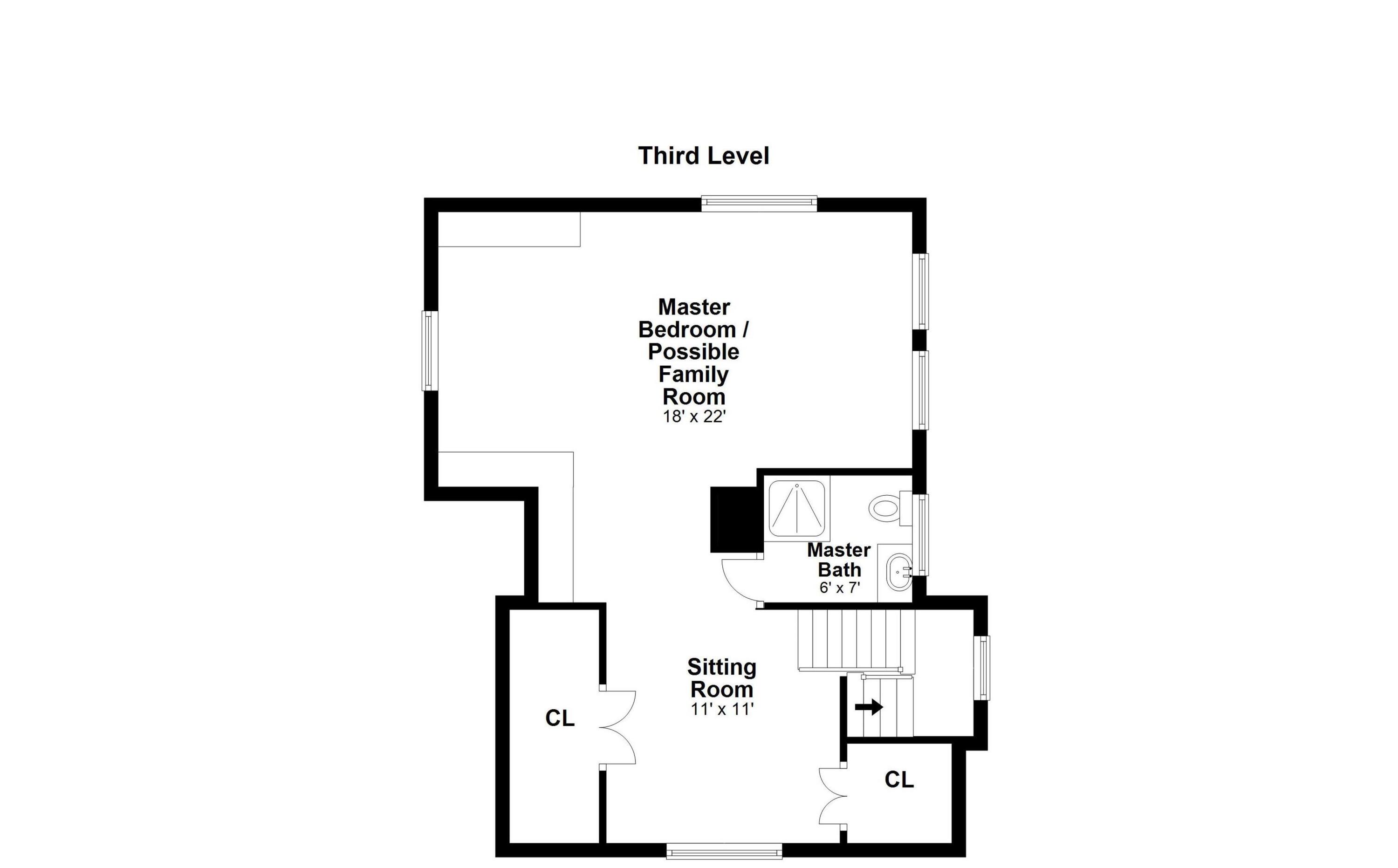 6 Park Lane Darien, CT 06820 - Photo 33 of 34 a picture of a floor plan