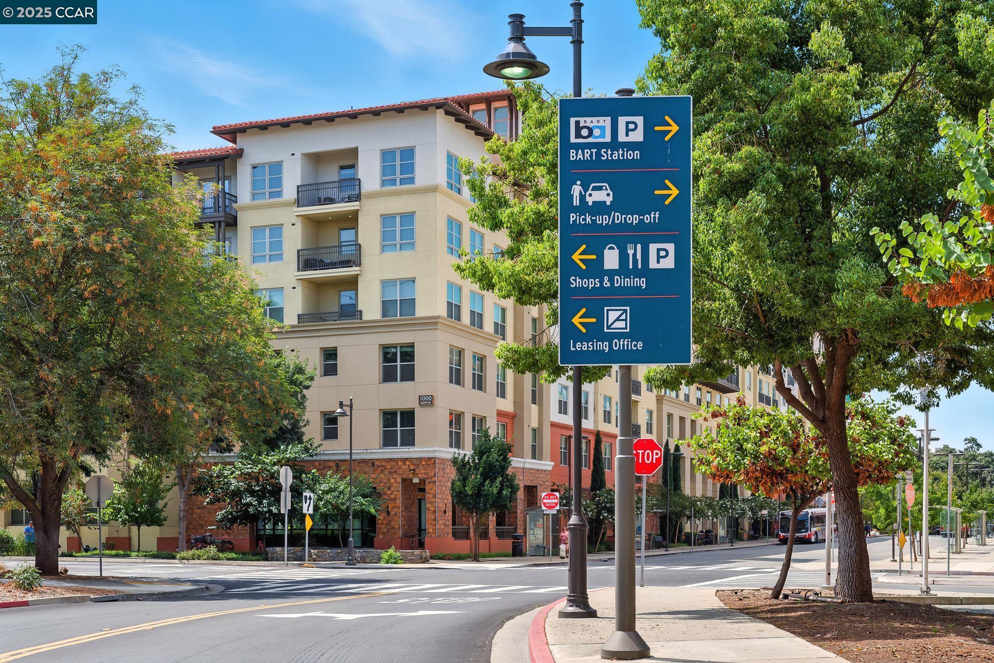3183 Wayside Plaza, Unit 320 Walnut Creek, CA 94597 - Photo 34 of 34 a sign on a pole on a street