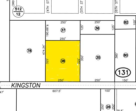 209 Kingston Road Fieldbrook, CA 95519 - Photo 11 of 18 APN map Lot 250' x 325'