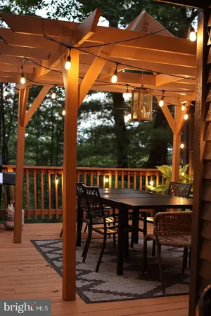 a view of a house with patio