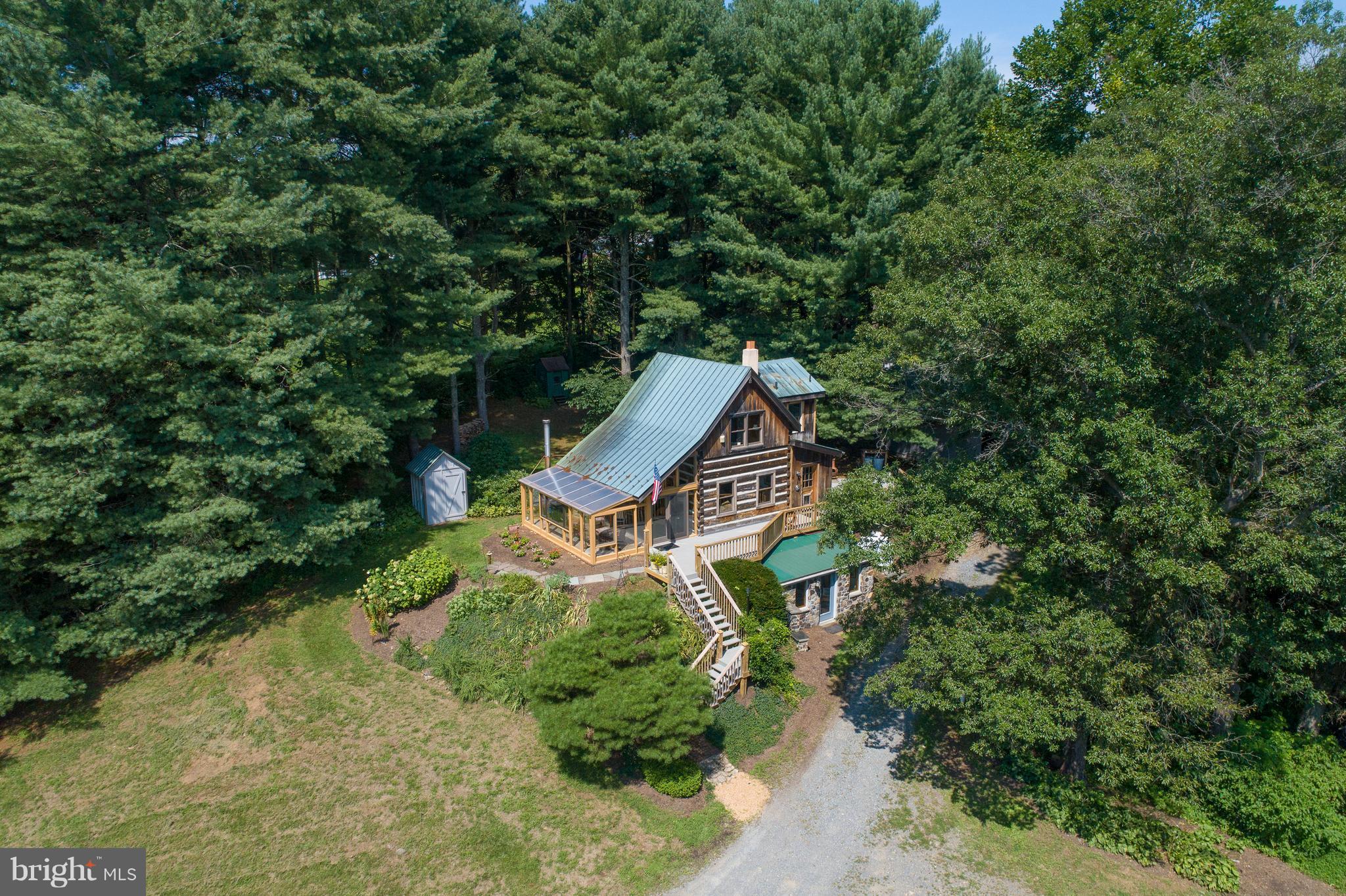 38356 Hughesville Road Hamilton, VA 20158 - Photo 1 of 30 Hearthstone Log Home on 9 Acres with Creek!