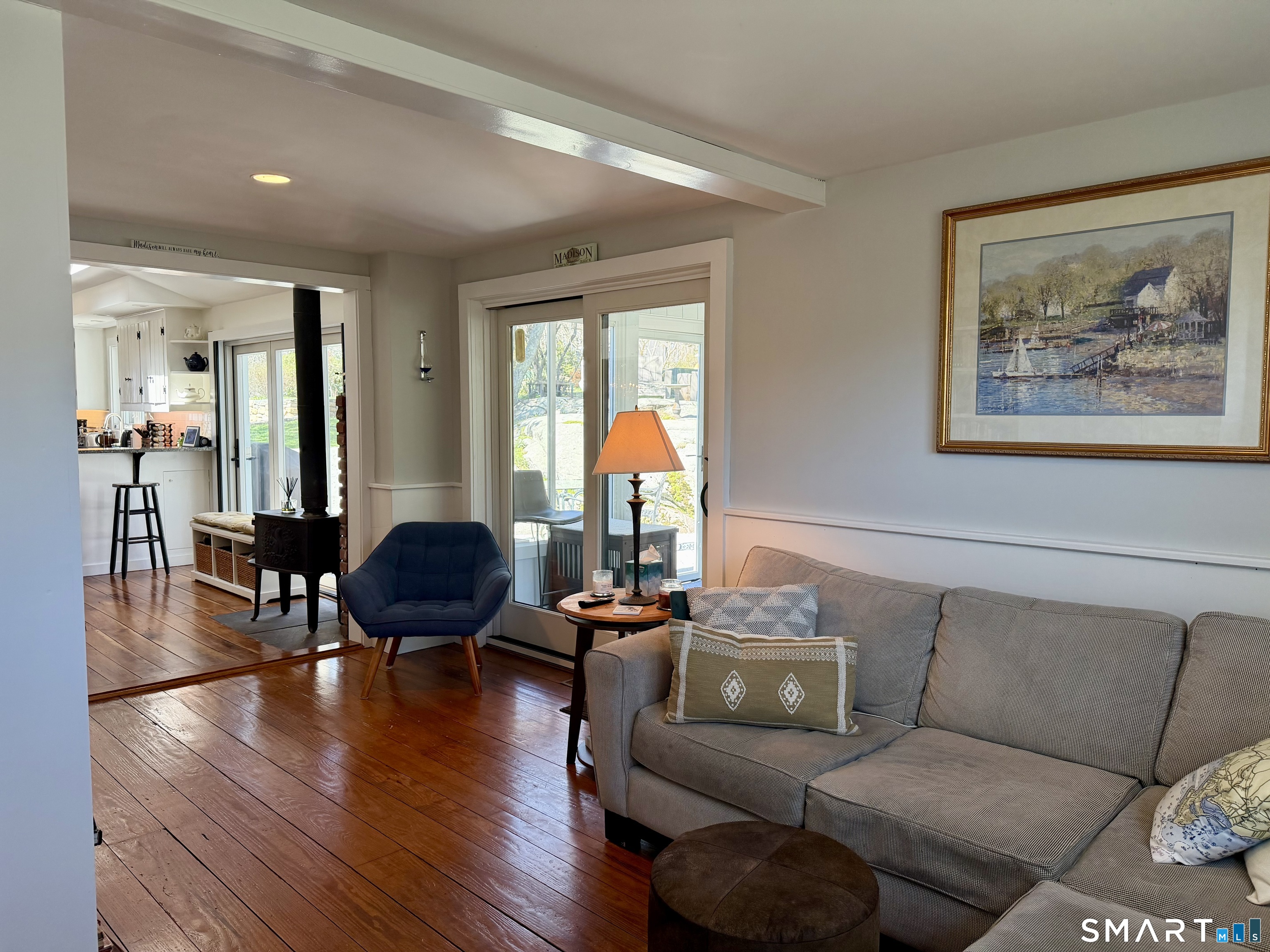 509 Boston Post Road Madison, CT 06443 - Photo 15 of 34 A great spot to cozy up while dinner is cooking.