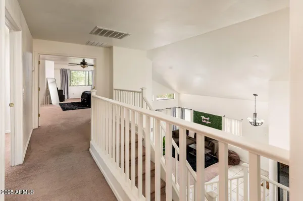 a view of an entryway with workspace