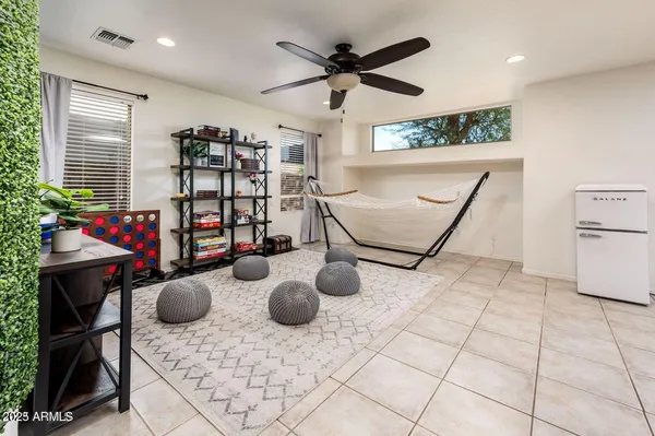 a view of livingroom with furniture