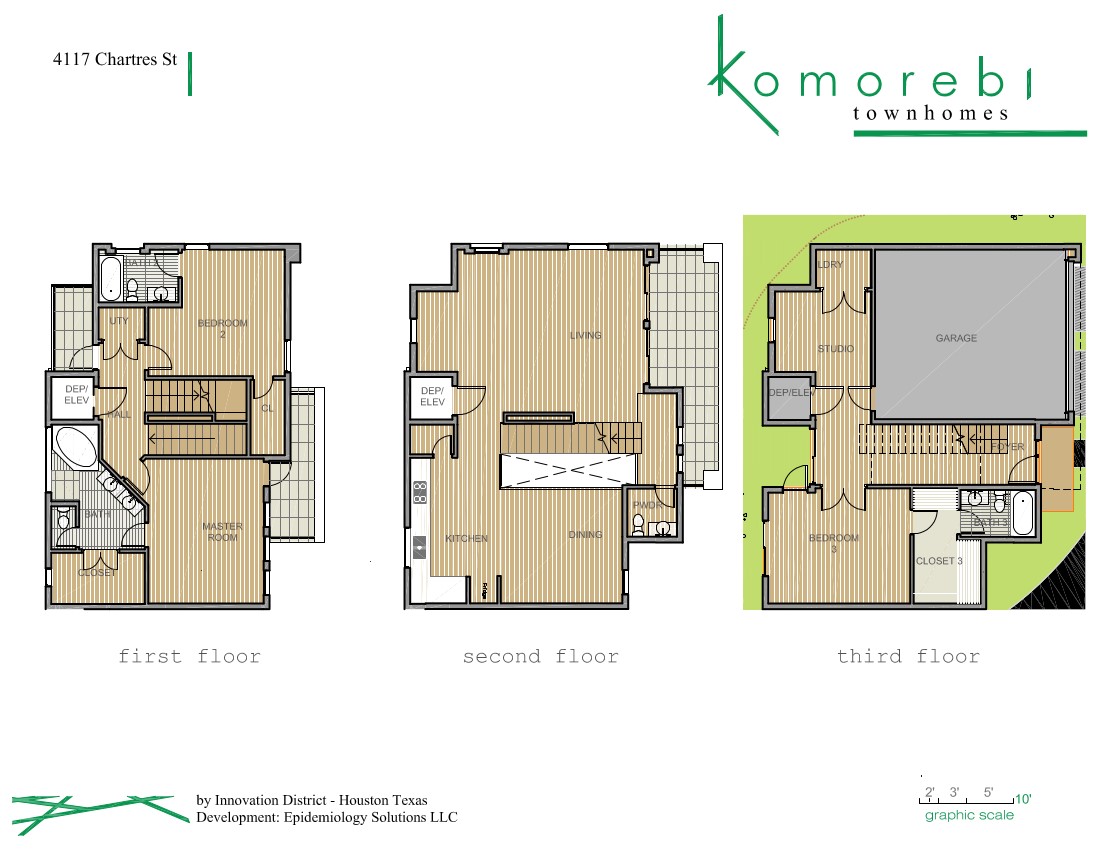 4117 Chartres Street Houston, TX 77004 - Photo 25 of 25 Floor Plan