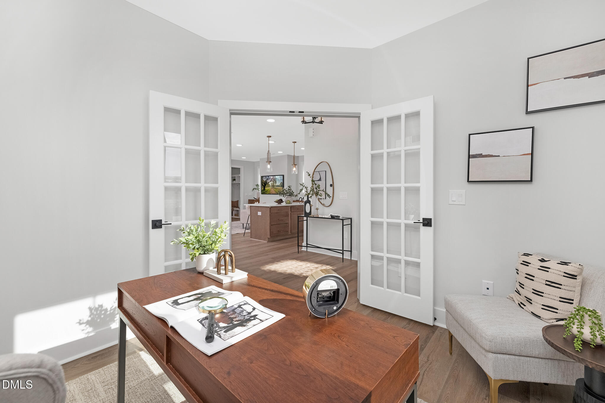 2412 Adrift Road Fuquay-Varina, NC 27526 - Photo 14 of 19 a view of a workspace with furniture