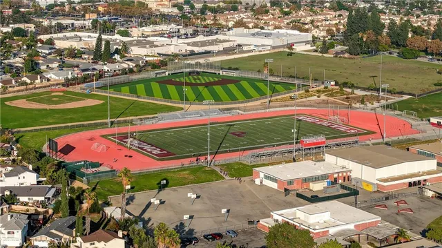an outdoor space with patio