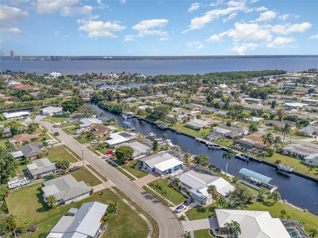 1661 Swan Terrace North Fort Myers, FL 33903 - Photo 41 of 43 an aerial view of a city
