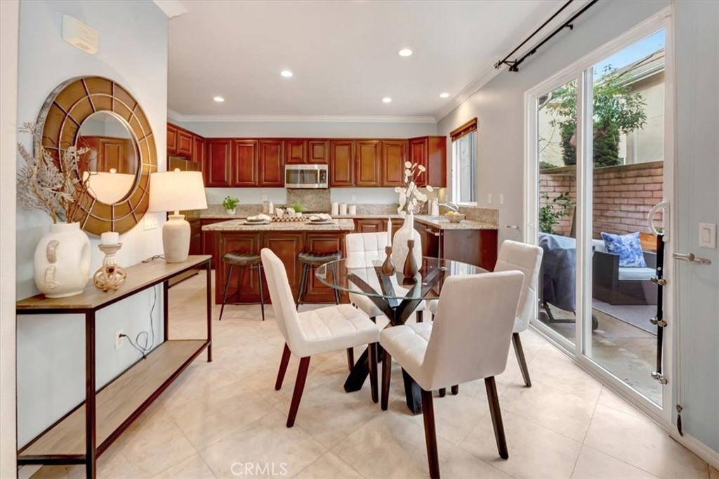 958 Baxter Parkway Brea, CA 92821 - Photo 13 of 50 a view of a dining room with furniture window and outside view