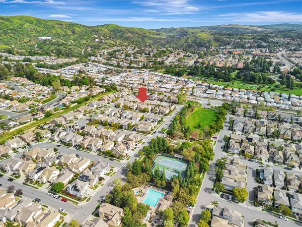 view of city and mountain