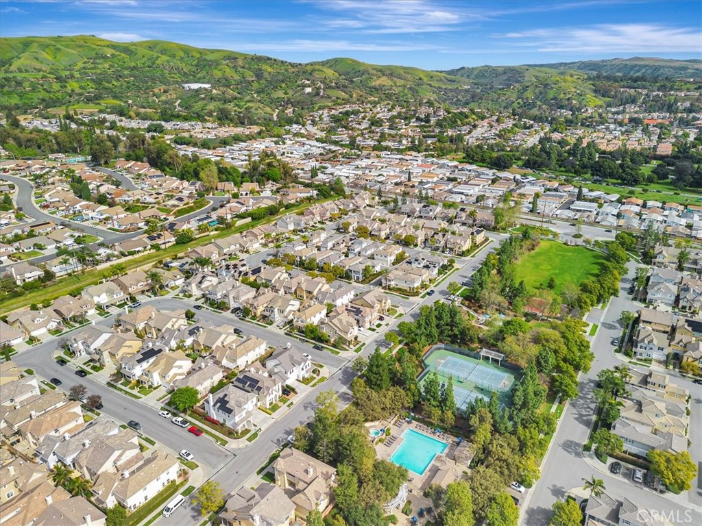 958 Baxter Parkway Brea, CA 92821 - Photo 50 of 50 an aerial view of residential houses with outdoor space and trees