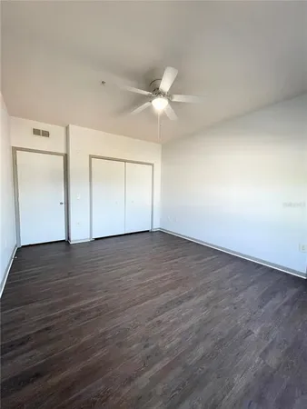 wooden floor in an empty room