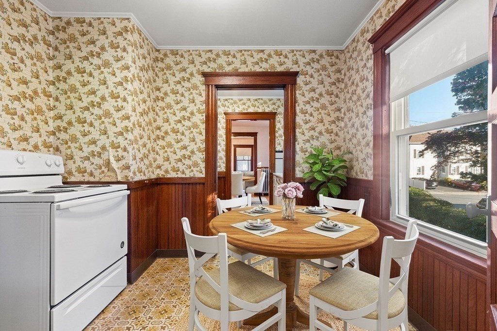 3 Station Road Salem, MA 01970 - Photo 17 of 40 a view of a dining room with furniture and window