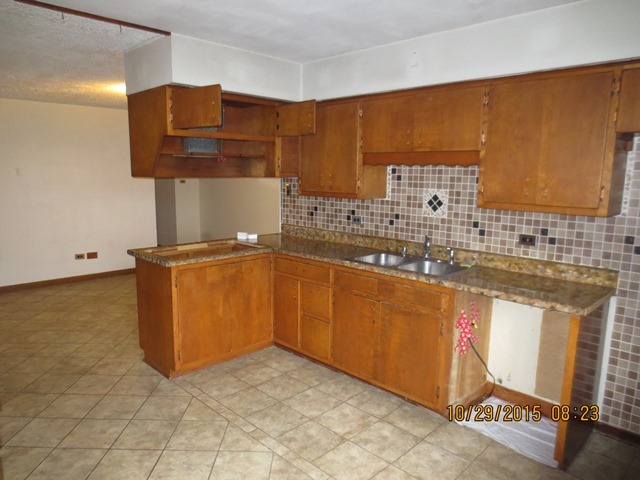 29440 South Klemme Road Beecher, IL 60401 - Photo 5 of 12 a kitchen with stainless steel appliances granite countertop a sink and cabinets