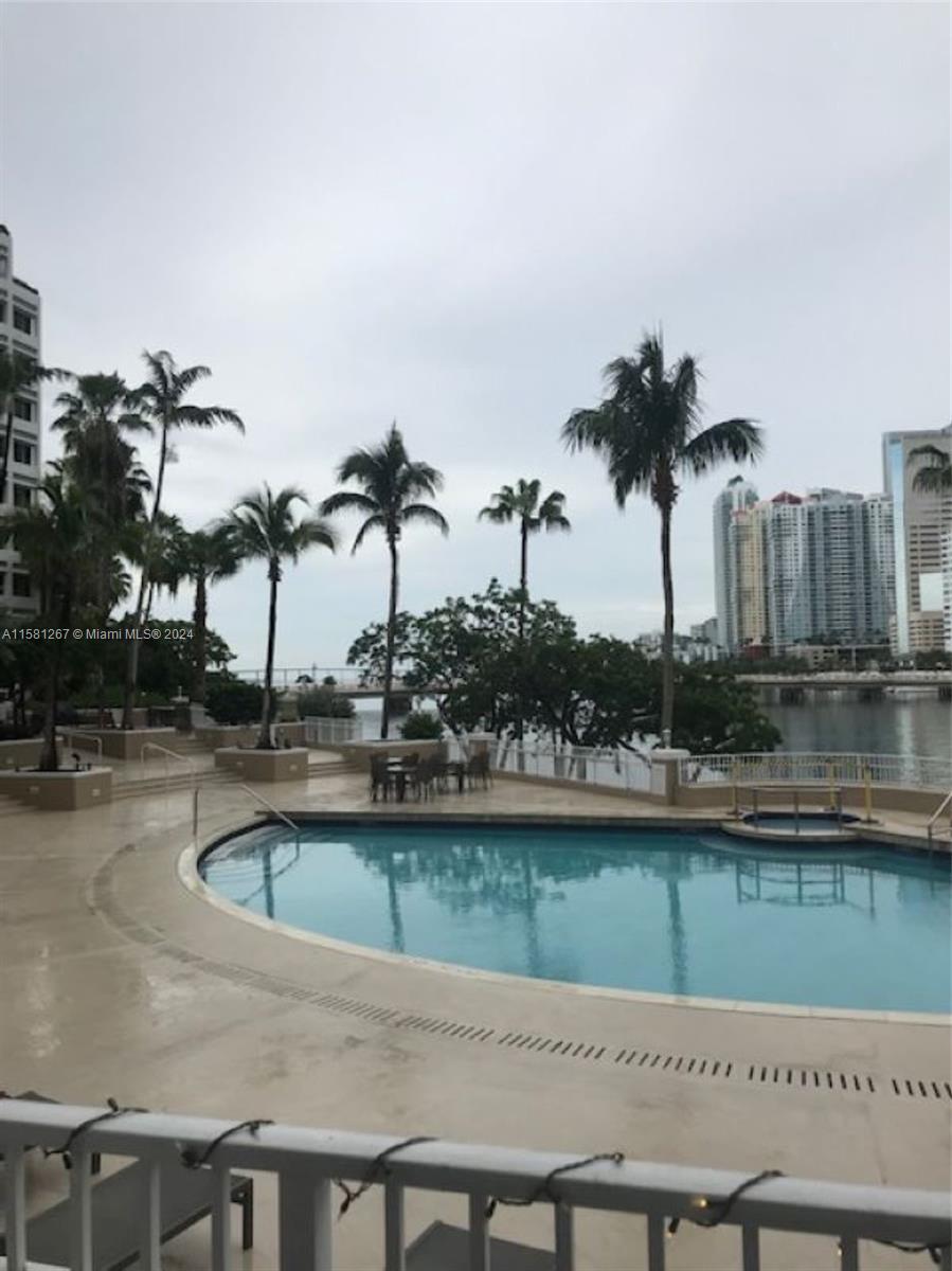 701 Brickell Key Boulevard, Unit 202 Miami, FL 33131 - Photo 10 of 27 a view of swimming pool from a lake