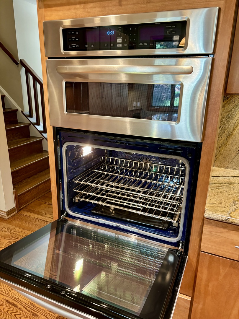 3206 Maple Leaf Drive Glenview, IL 60026 - Photo 15 of 45 a close view of a stove and microwave