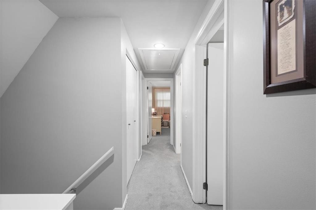 9350 Timber Trail Pittsburgh, PA 15237 - Photo 28 of 38 a view of a hallway with wooden shelves