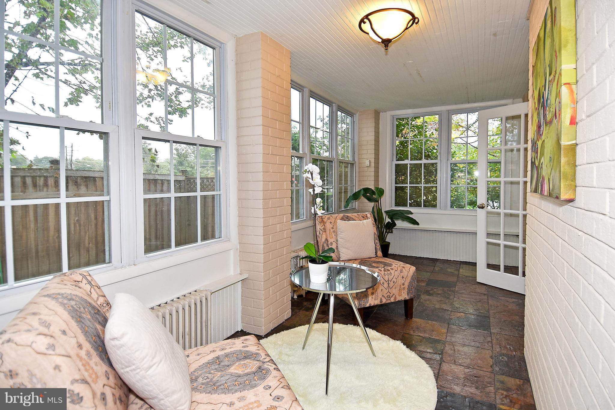 9300 Columbia Boulevard Silver Spring, MD 20910 - Photo 7 of 29 Sunroom off Living Room