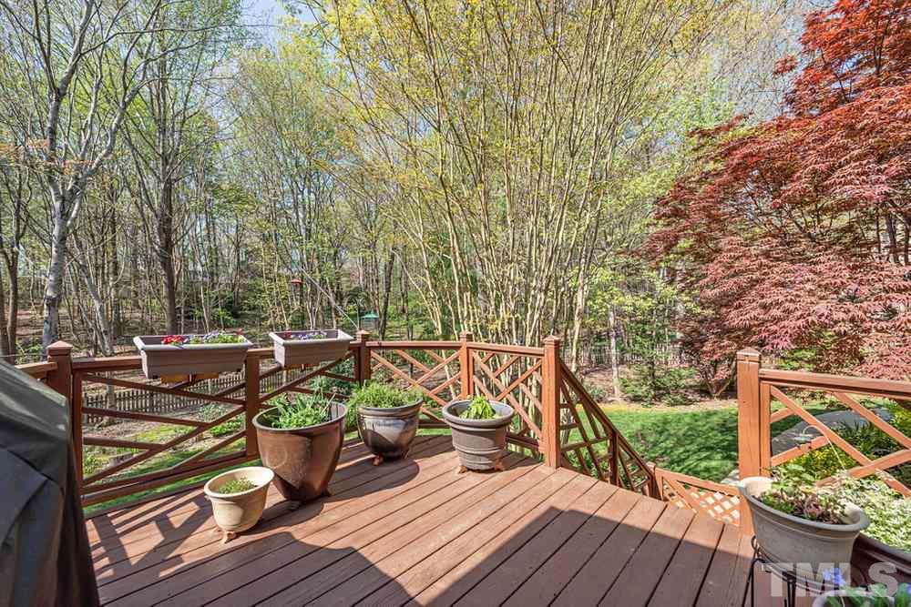 204 Reedham Way Raleigh, NC 27615 - Photo 26 of 30 Deck off of Screen Porch.