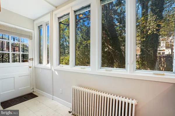 a view of a house that has a window